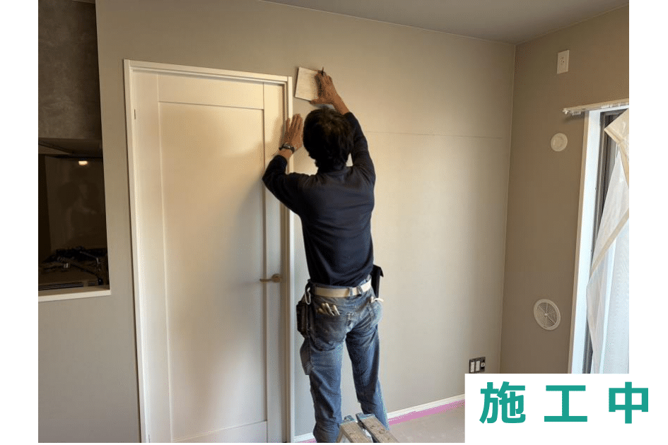 A様邸　ｴｺｶﾗｯﾄ貼り工事